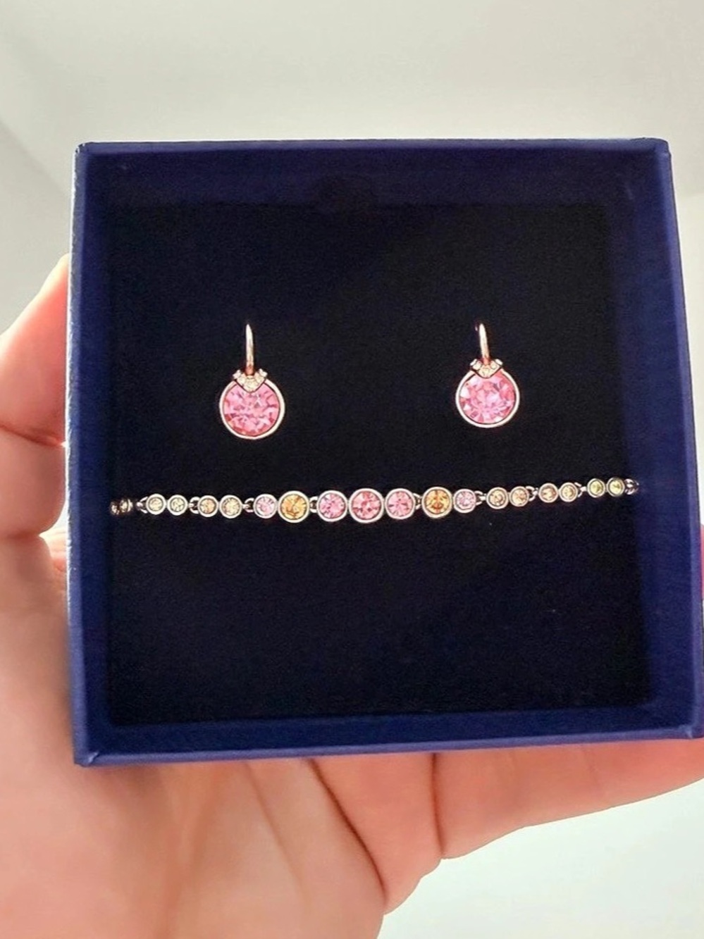 Swarovski Bella V and emily bracelet Jewelry Set